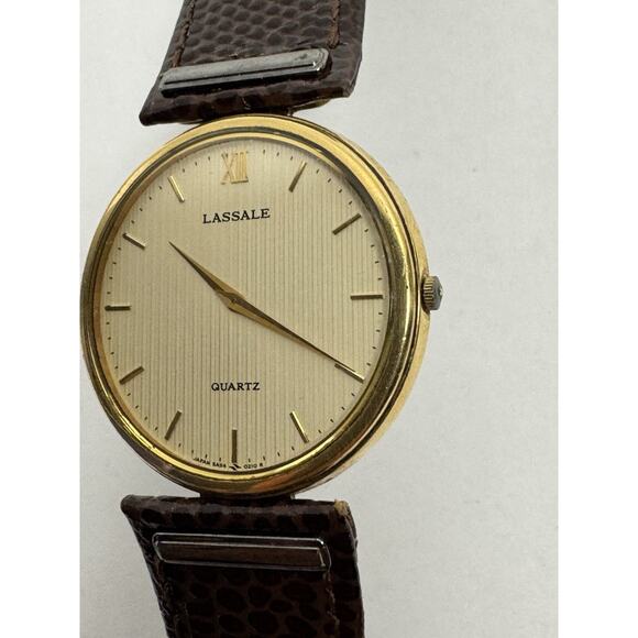 VINTAGE Seiko Lassale Quartz watch 5A54-0039 Case No.622421 Made in Japan - Picture 5 of 12